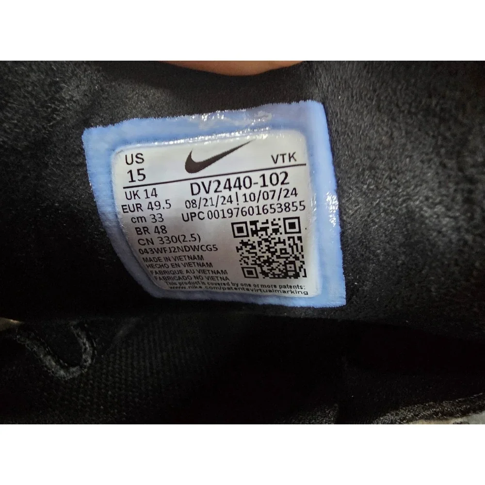 Nike Lunar Roam Running Shoes Mens 15 Summit White Black Sneakers DV2440-102